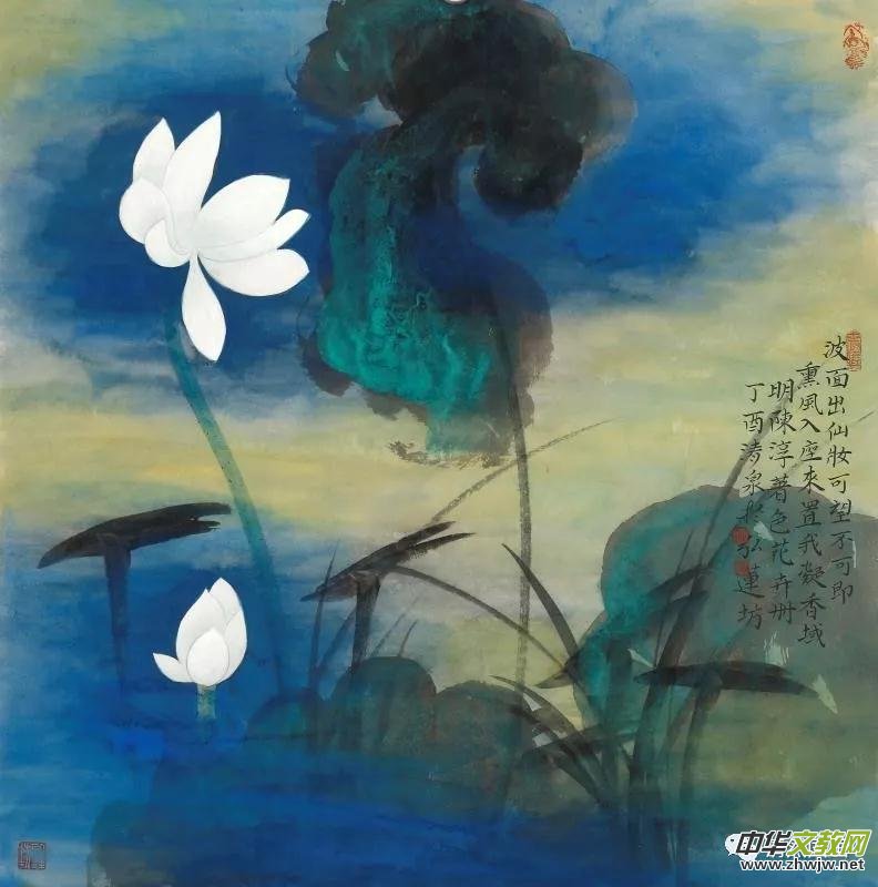 蓮生妙相·清風徐來-林清泉佛像荷花作品全國巡展（上海）首展