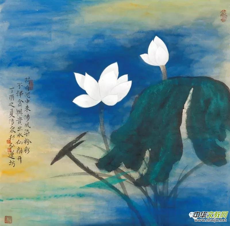 蓮生妙相·清風徐來-林清泉佛像荷花作品全國巡展（上海）首展