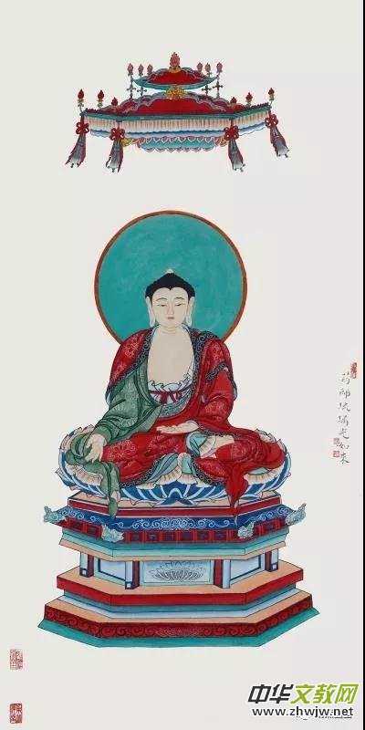 蓮生妙相·清風徐來-林清泉佛像荷花作品全國巡展（上海）首展