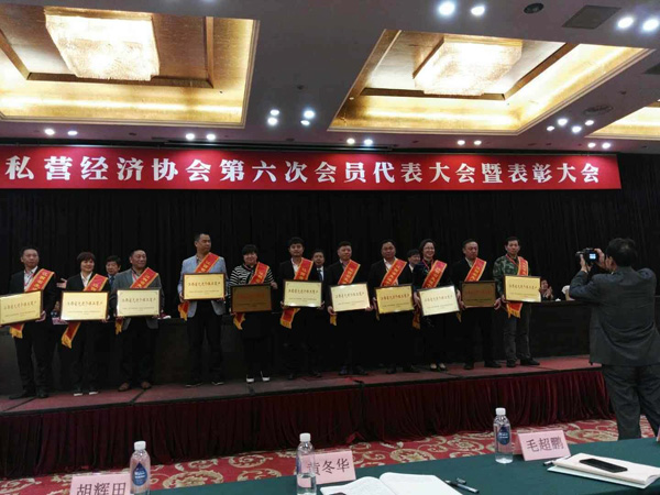 江西省私營經(jīng)濟(jì)協(xié)會(huì)第六次會(huì)員代表大會(huì)暨表彰大會(huì)召開  先進(jìn)個(gè)體戶范圣高再獲殊榮