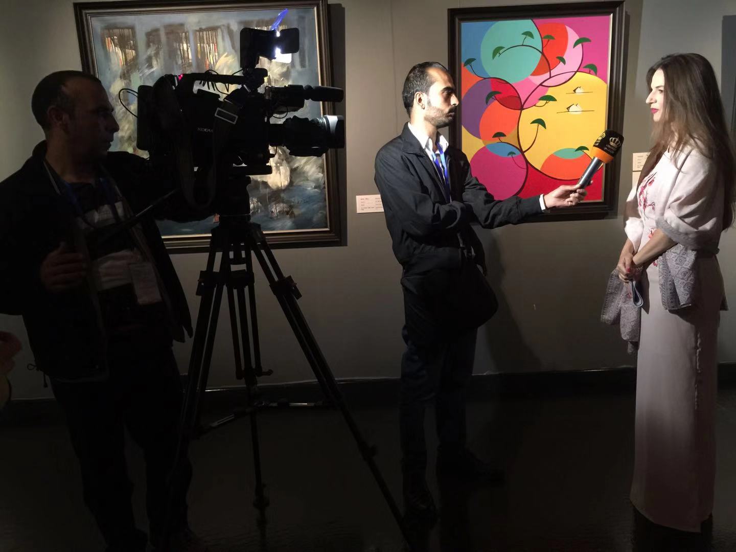 “意會中國-阿拉伯知名藝術(shù)家訪華采風10周年大展”在京舉行