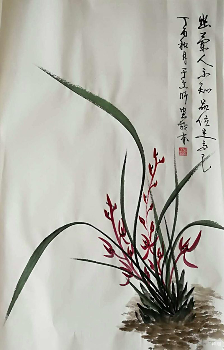 著名畫家,、中國書畫院院士——于文昕花鳥畫賞析