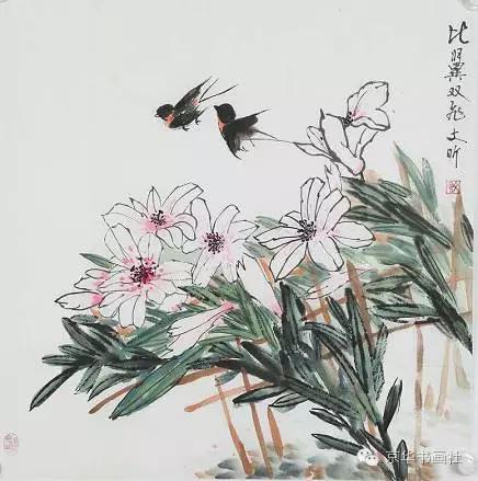 著名畫家,、中國書畫院院士——于文昕花鳥畫賞析