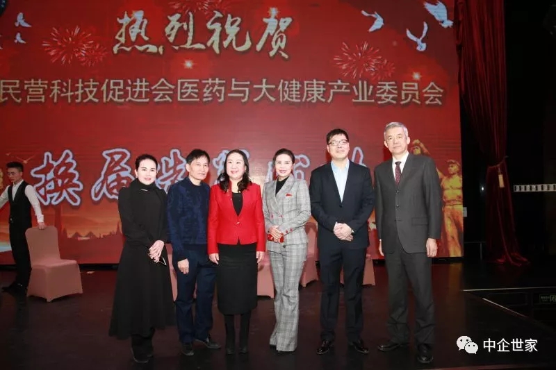 中國民營科技促進會醫(yī)藥與大健康產(chǎn)業(yè)委員會圓滿換屆,，王建華當選會長