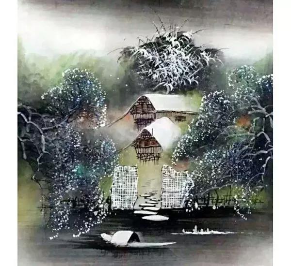 舊年曾許傾城諾,，隔夢而來 | 著名國禮畫家凌宇書畫院院長沈源