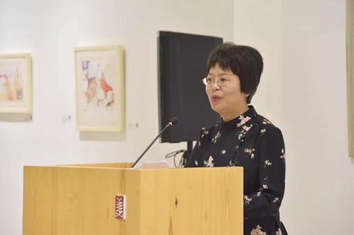 02煙臺市文化和旅游局副局長李玲致辭.jpg