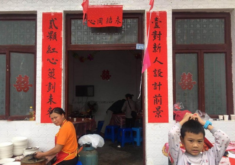 宜賓長寧縣災區(qū)的一場特殊婚禮