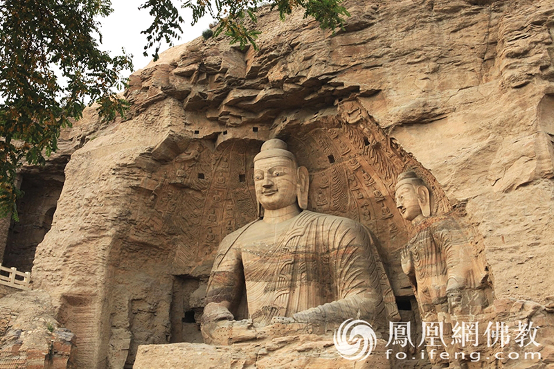 他是云岡石窟的標志 常常出現(xiàn)在畫冊中