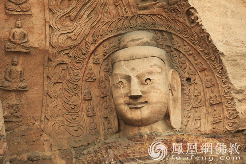 他是云岡石窟的標志 常常出現(xiàn)在畫冊中