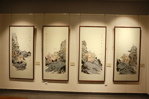 助力冬奧：河北省美術(shù)家協(xié)會(huì)主席團(tuán)中國(guó)畫(huà)名家邀請(qǐng)展開(kāi)幕