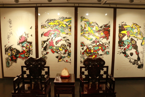 助力冬奧：河北省美術(shù)家協(xié)會(huì)主席團(tuán)中國(guó)畫(huà)名家邀請(qǐng)展開(kāi)幕