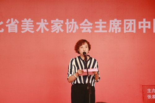 助力冬奧：河北省美術(shù)家協(xié)會(huì)主席團(tuán)中國(guó)畫(huà)名家邀請(qǐng)展開(kāi)幕