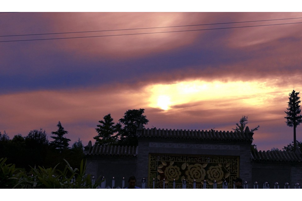 北京南海子公園的黃昏時(shí)刻 攝影:笑琰(靳新國)