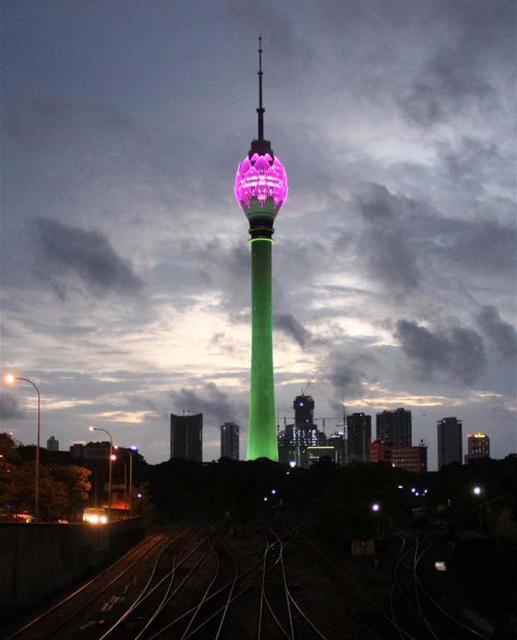 中企承建的南亞最高電視塔