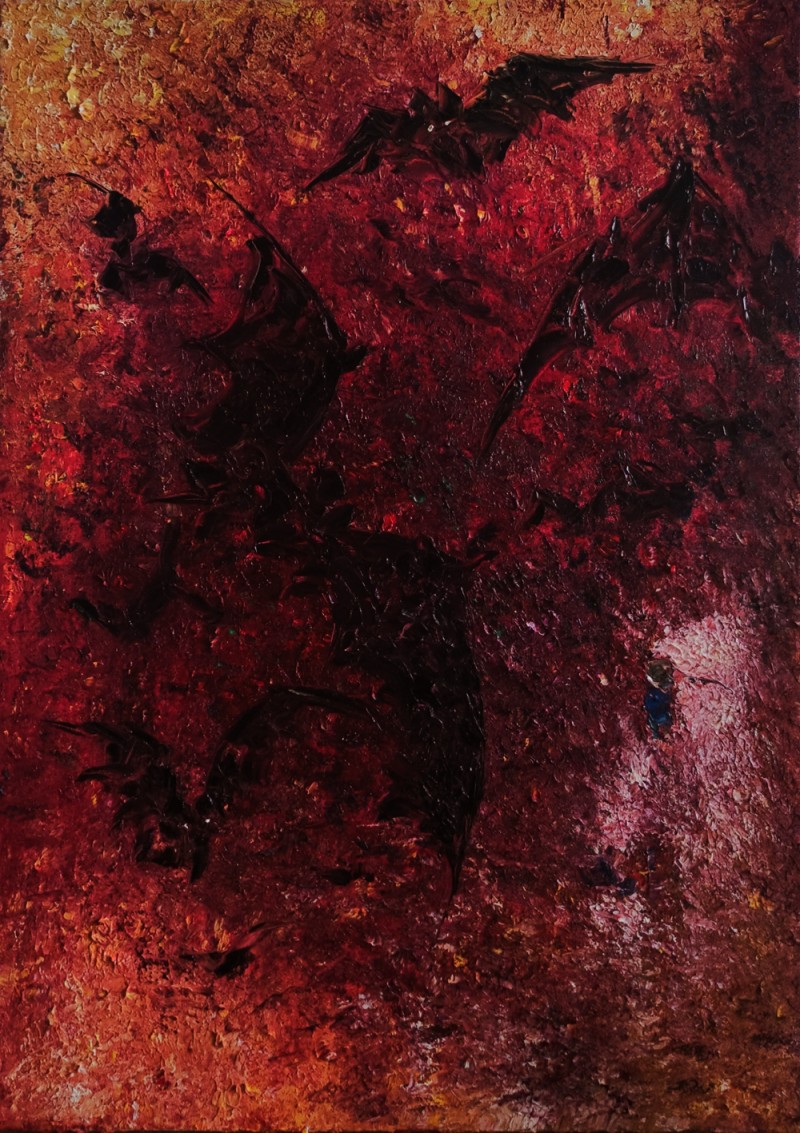 王佳油畫作品——眾志成城 抗擊肺炎主題網絡書畫攝影展優(yōu)秀作品