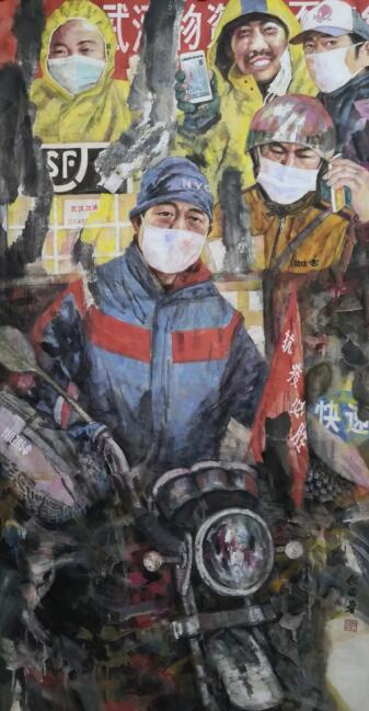 當(dāng)祖國(guó)需要我們的時(shí)刻——著名畫家何雨春先生抗擊疫情系列美術(shù)作品欣賞