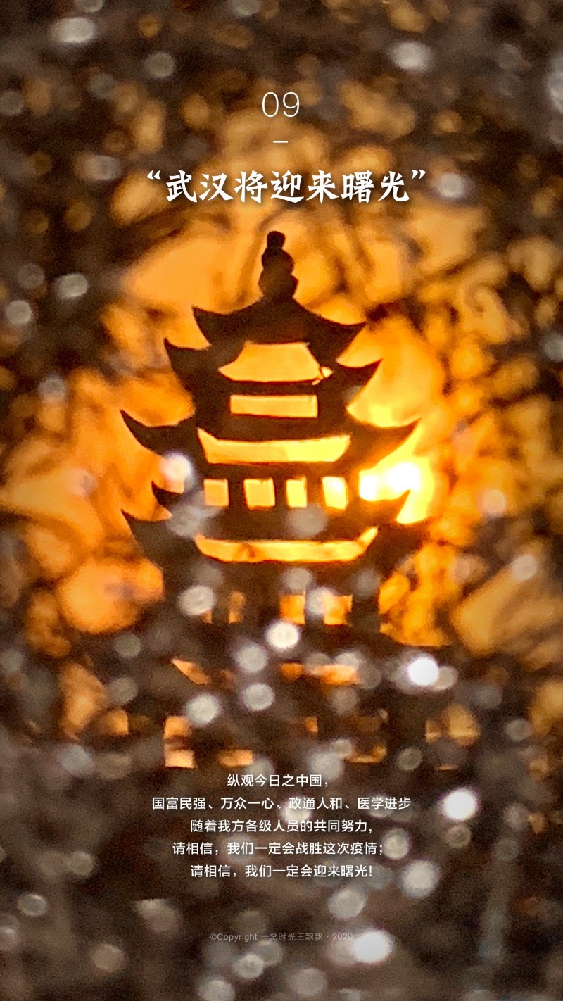 王飄飄：手機創(chuàng)意攝影抗疫情系列——網(wǎng)絡書畫攝影展優(yōu)秀作品