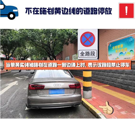 這幾種情況都算違停,，開車人千萬要知道！