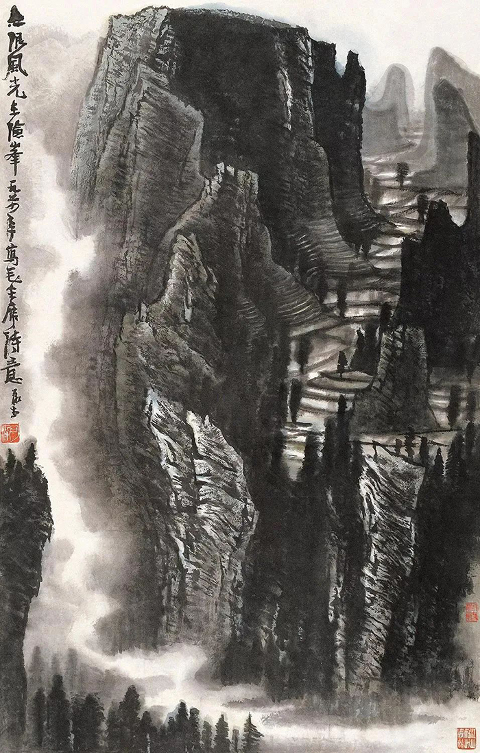 齊白石傳授筆法三昧：抓緊了，不要掉下來(lái)