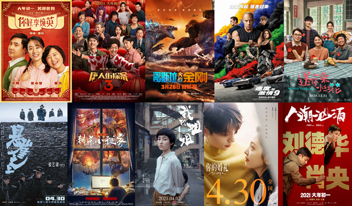 2021年度電影票房突破250億,！有你的一票嗎？
