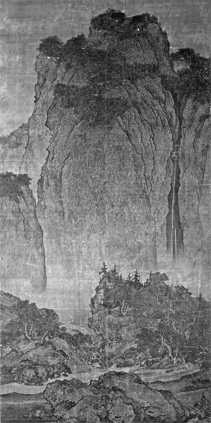 宋代范寬（約960－1030），《溪山行旅圖》,。
