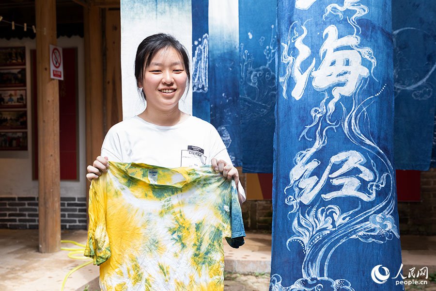 農(nóng)作物廢料變身“植染藝術(shù)品”，把福建這個鄉(xiāng)村裝扮成藝術(shù)館,！