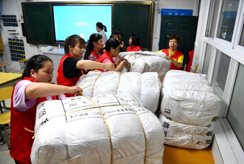 直擊鄭州防汛安置點