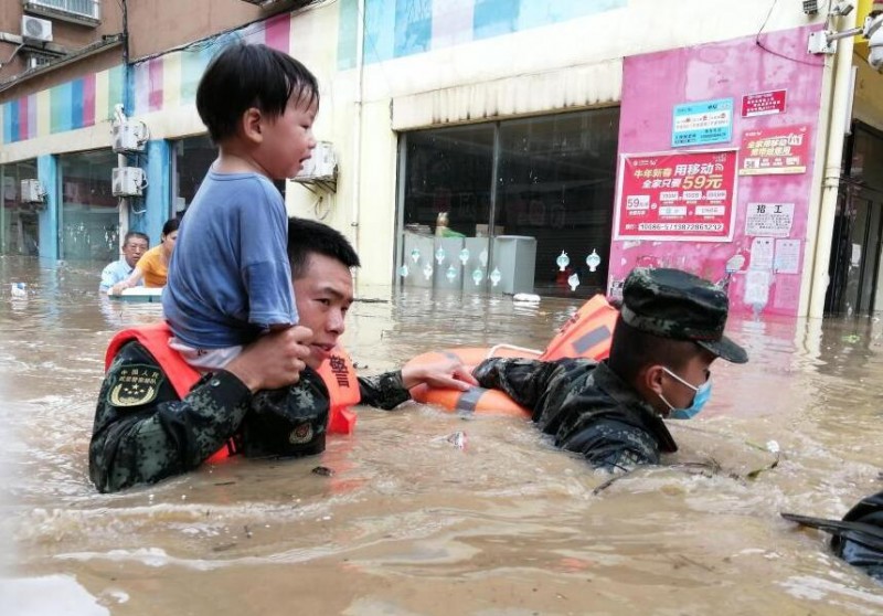 湖北隨州多地因強(qiáng)降雨受災(zāi) 