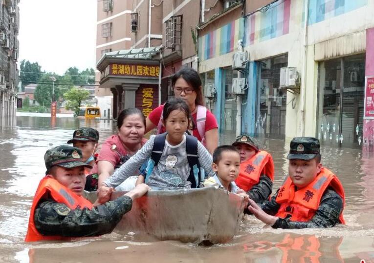 湖北隨州多地因強(qiáng)降雨受災(zāi) 