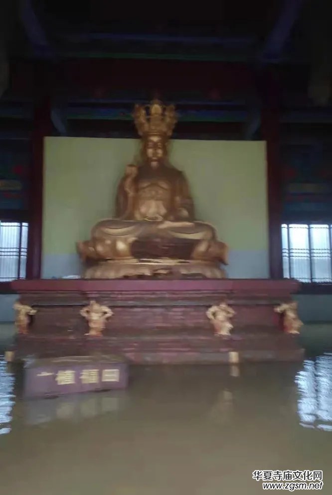 暴雨下的滎陽洞林寺受災(zāi)實(shí)況,，千年古剎災(zāi)后修建迫在眉睫