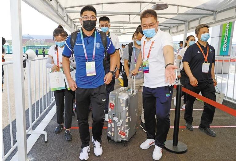 全運(yùn)村“開門” 手球與花游健兒將率先入住