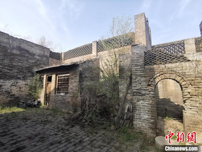 山西省交口縣西莊村，吳氏民居明清古建筑院落,。 高瑞峰 攝