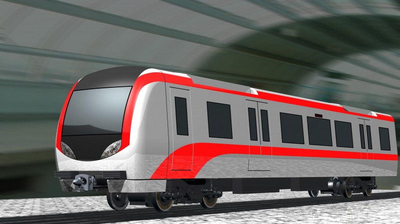 都市快軌列車(chē)跑出加速度