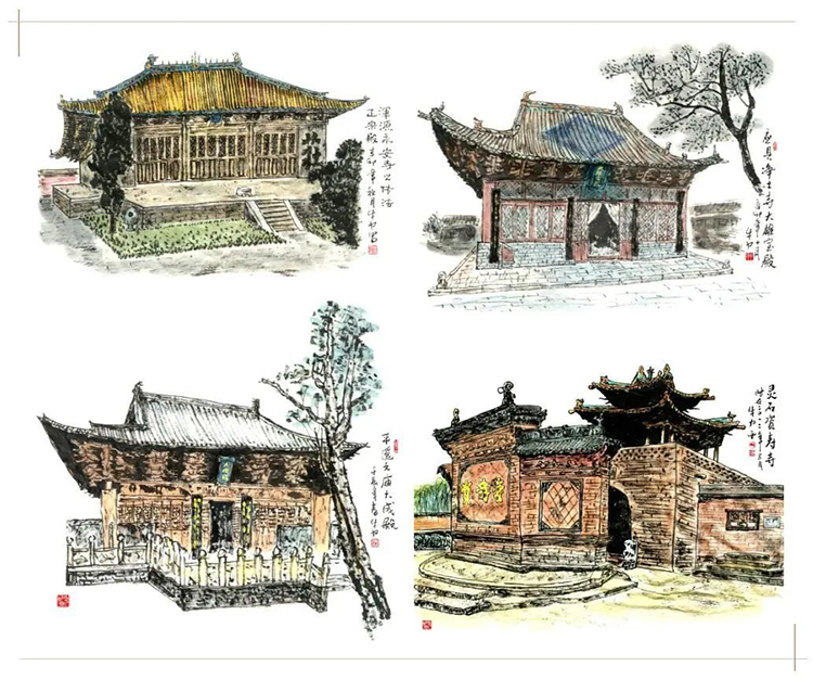 風雨中,,山西古建正受到巨大威脅…