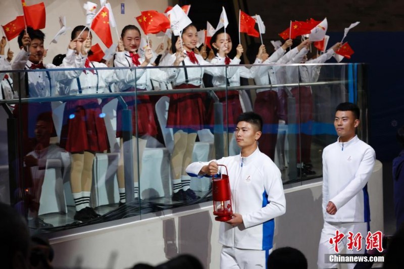 2022北京冬奧會火種歡迎儀式舉行