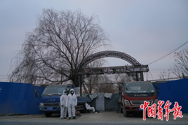 疫情下的北京石各莊村：只進(jìn)不出 多為外賣(mài)騎手等外來(lái)務(wù)工者居住
