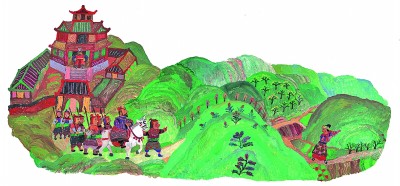 手握畫筆,，心覓桃源——“繪本奶奶”蔡皋緣何受關(guān)注