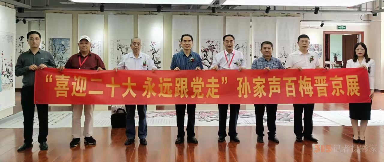 孫家聲的個(gè)人書畫展 一場(chǎng)視覺的饕餮大餐