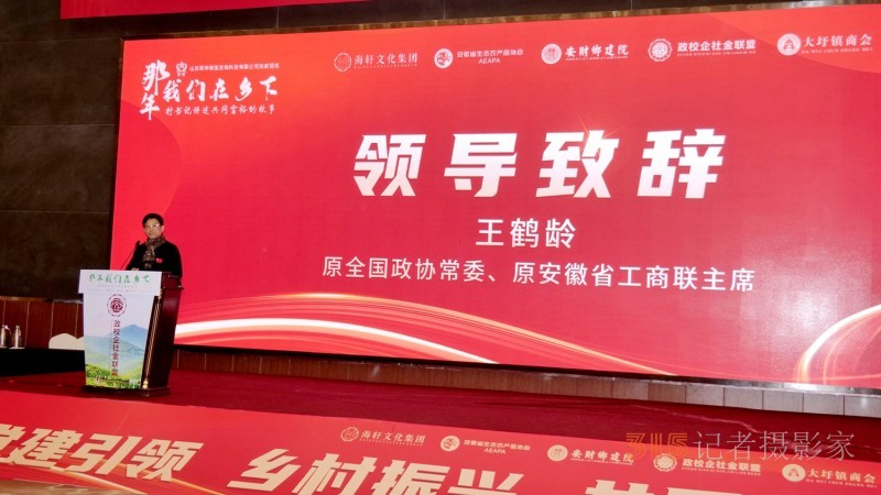 那年我們?cè)卩l(xiāng)下-村支書講述共同富裕的故事在合肥舉行，軍神碳?xì)渖锟萍吉?dú)家冠名