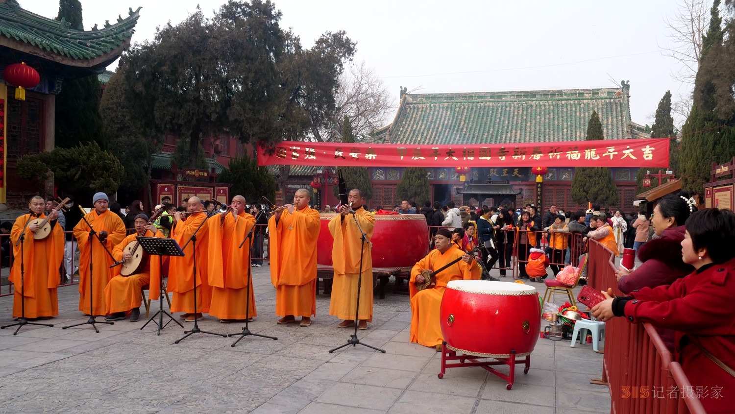 開(kāi)封大相國(guó)寺:龍年初一梵音古樂(lè)慶新春