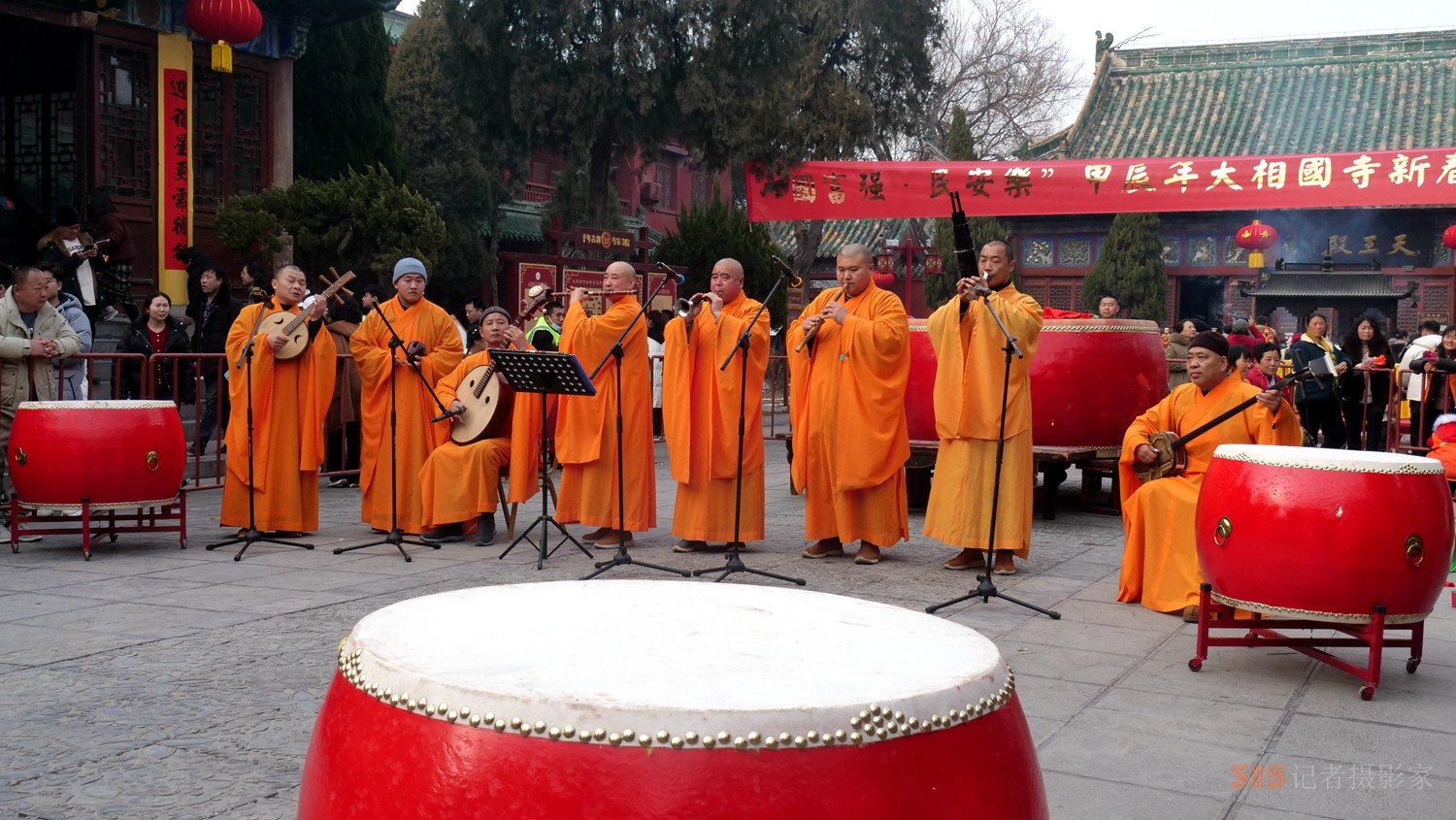 開(kāi)封大相國(guó)寺:龍年初一梵音古樂(lè)慶新春