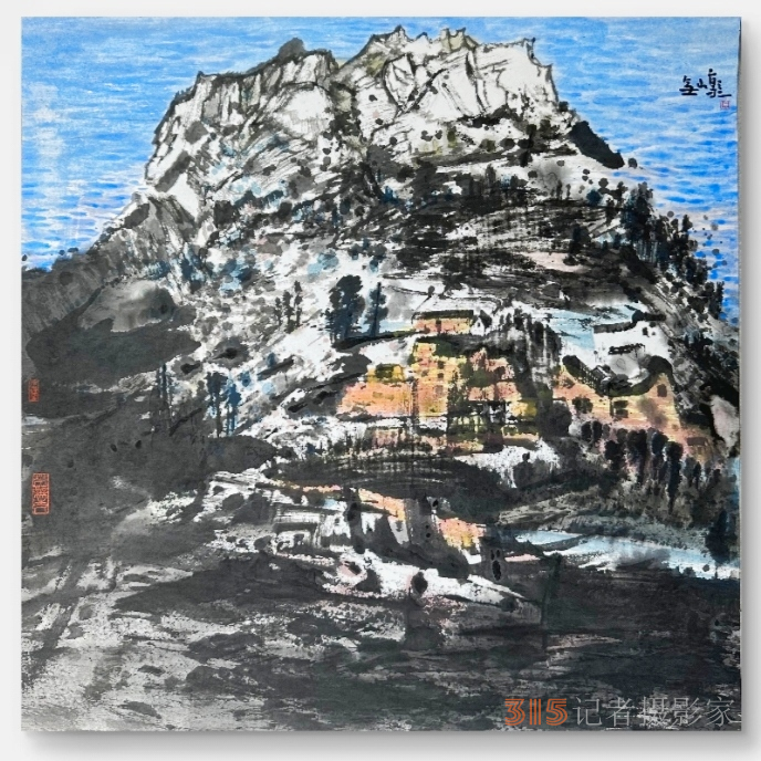 “如果時(shí)代被看見”三人畫展在濟(jì)南啟幕,，共繪時(shí)代藝術(shù)長卷