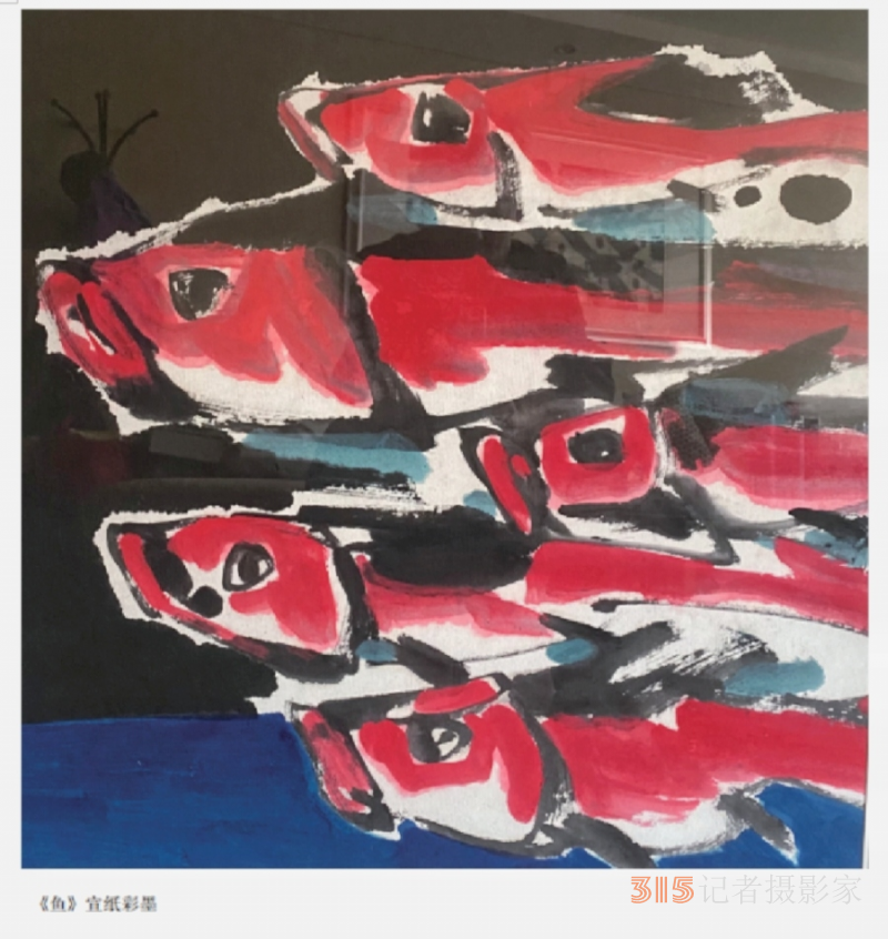 “如果時(shí)代被看見”三人畫展在濟(jì)南啟幕,，共繪時(shí)代藝術(shù)長卷