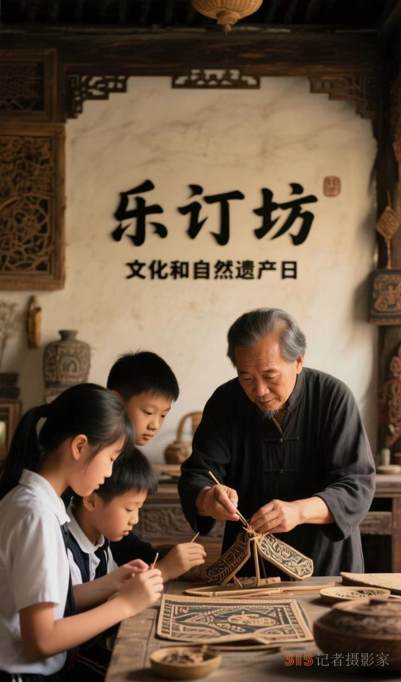 文化和自然遺產日在樂訂坊體驗非遺手工