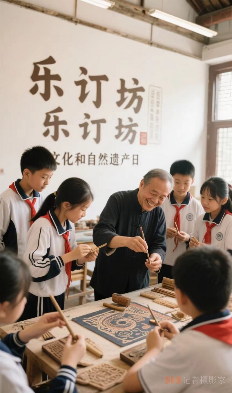 文化和自然遺產日在樂訂坊體驗非遺手工