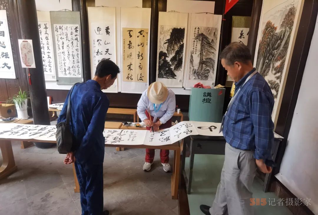 全國文化藝術(shù)名家“大美黃山行”啟幕 ——書畫進(jìn)萬家詩文頌山河,，文武融合賦能文旅創(chuàng)新